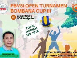 Open Turnamen Bombana Cup III: Ajang Kompetisi Voli dan Dukungan untuk UMKM Lokal