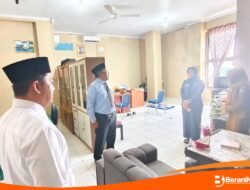 Hari Pertama Berkantor, Bupati dan Wakil Bupati Bombana Sidak Di Lingkup Sekretariat Daerah