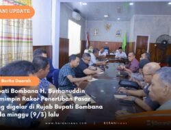 Bupati Bombana Resmi Keluarkan Edaran Larangan Aktivitas Di Pasar Sore dan Pasar Pagi