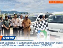 Pemkab Bombana Luncurkan Program Mudik Gratis dan Serahkan Ambulans Modern