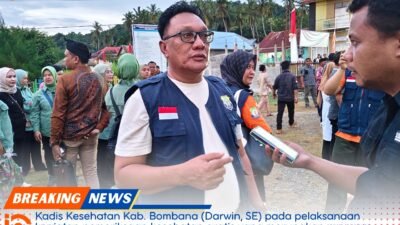Gebrakan 100 Hari! Pemkab Bombana Gratiskan Pemeriksaan Kesehatan untuk Warga | berani.news