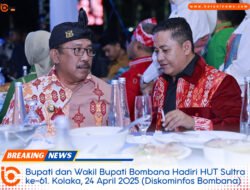 Hadiri HUT Sultra ke-61, Bupati dan Wabup Bombana Tampil Kompak | berani.news