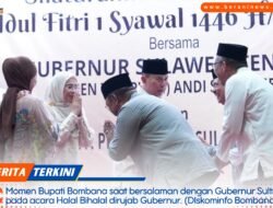 Pererat Silaturahmi, Bupati Bombana Hadiri Halal Bihalal Gubernur Sultra dan Kepala Daerah Se-Sultra