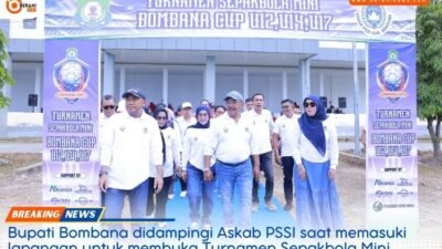 Askab PSSI Bombana Gelar Bombana Cup 2025, Tumbuhkan Jiwa Sportif dan Karakter Tangguh