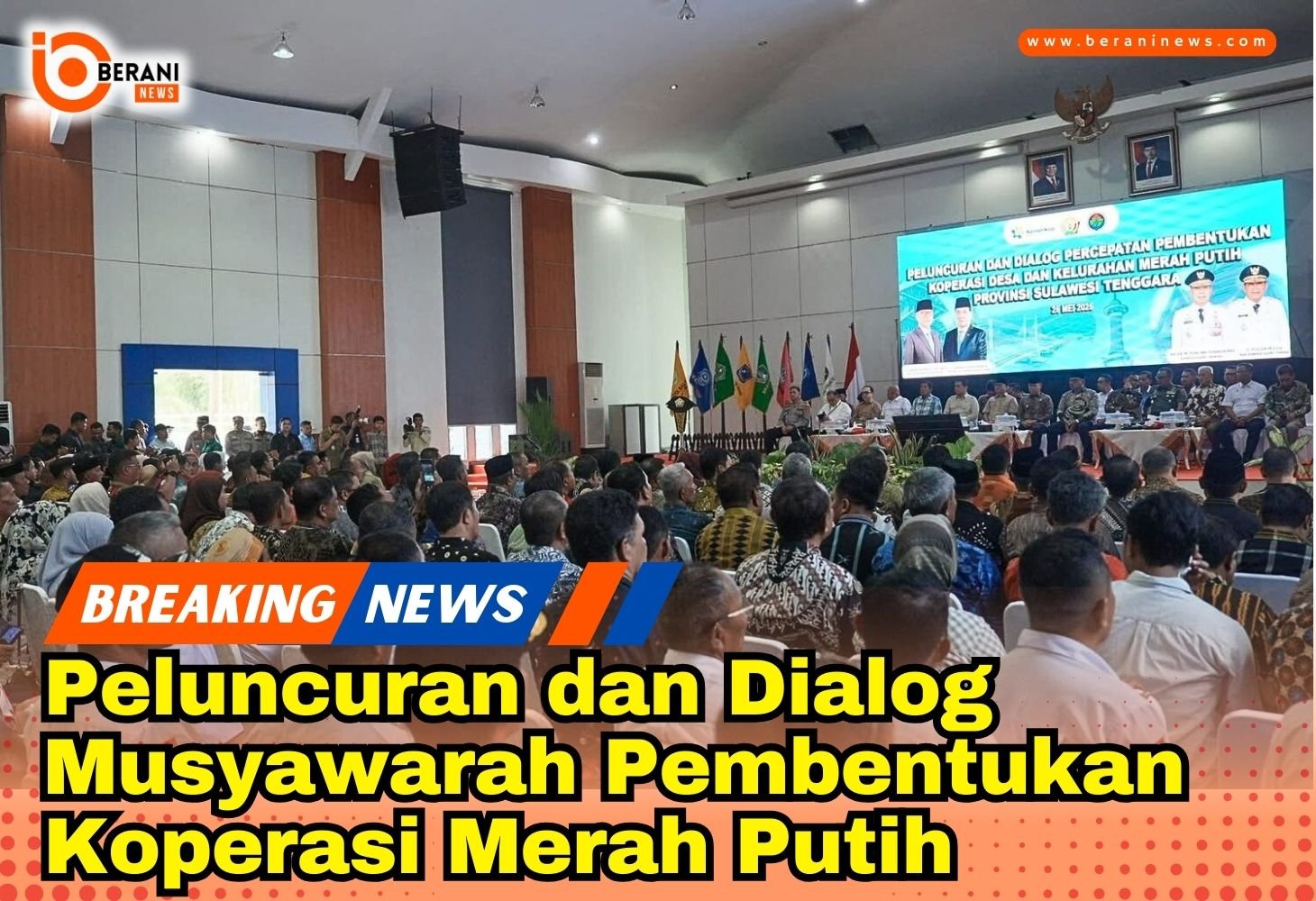 Koperasi Merah Putih Diluncurkan