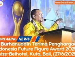 “Berani Bersih Wonuaku” Antar Bupati Bombana Raih Penghargaan Nasional Best Governance 2025