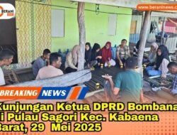 Ketua DPRD Bombana Fasilitasi Rumah Singgah untuk Siswa Pulau Sagori: Komitmen Nyata terhadap Pendidikan