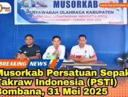 Angin Segar di Dunia Takraw Bombana: Akbar Resmi Pimpin PSTI 2025–2029 dengan Visi Reformasi Total