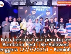Bombana Berani Fest 2025 Bangkitkan Semangat Anak Muda Sultra Lewat Festival Musik