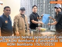 Kejutan! Bupati Bombana Resmi Mencalonkan Diri Sebagai Ketua KONI Bombana 2025-2029