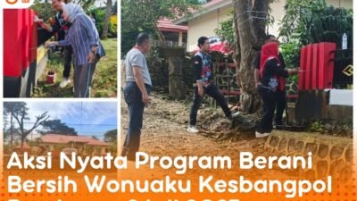 Kesbangpol Bombana Berbenah, Wujud Nyata Dukung Program ‘Berani Bersih Wonuaku’