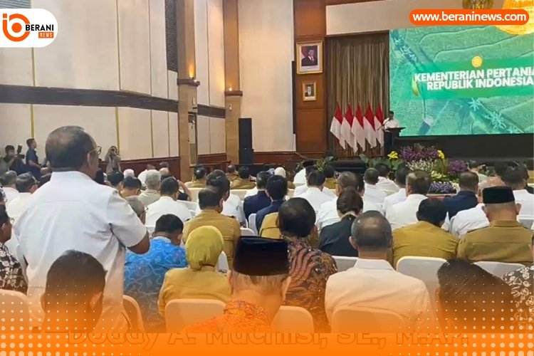 Bupati Bombana menghadiri program hilirisasi perkebunan 2025 bersama Kementerian Pertanian RI