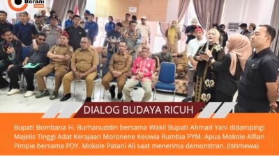 Dialog Budaya Bombana Memanas! Motif Tenun Picu Aksi dan Pencopotan Tokoh Adat