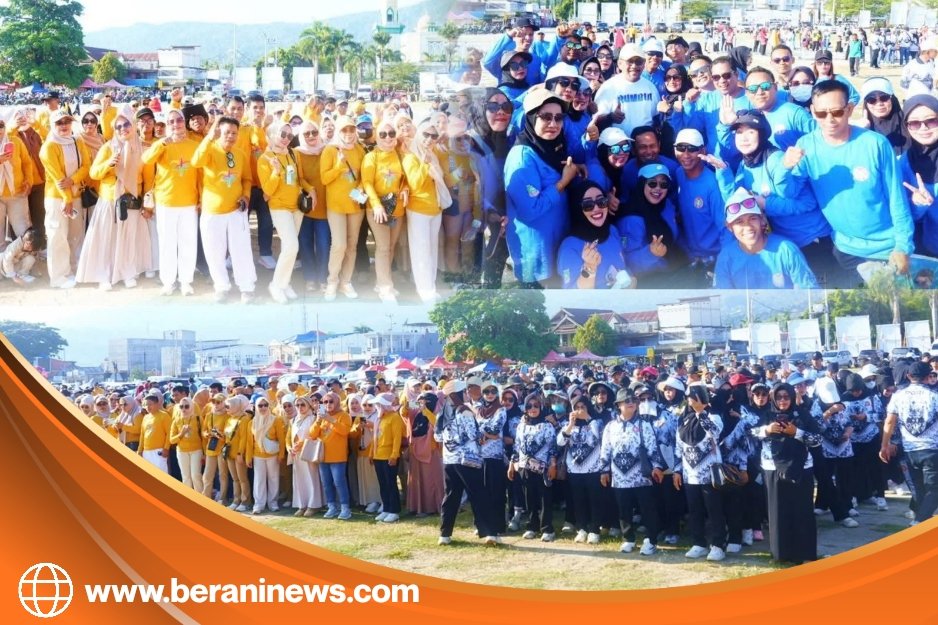Jalan santai HUT PGRI dan HGN 2025