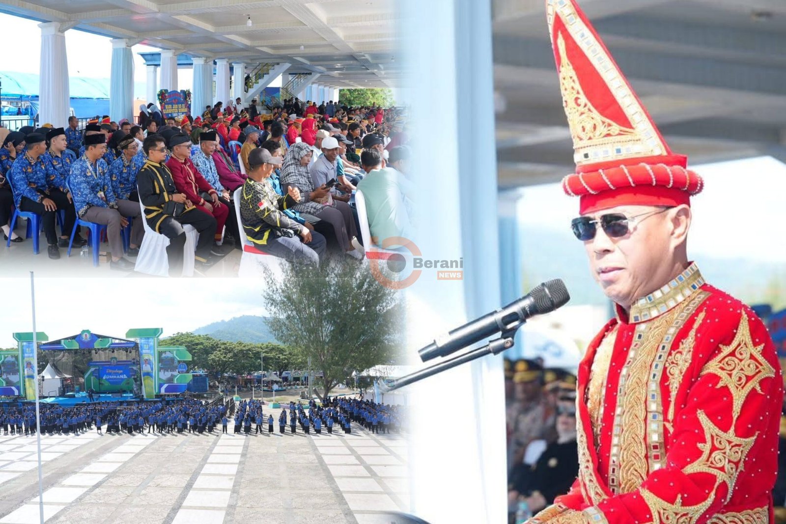 Gubernur Sultra pimpin upacara HUT Bombana ke-22 bersama Bupati Bombana