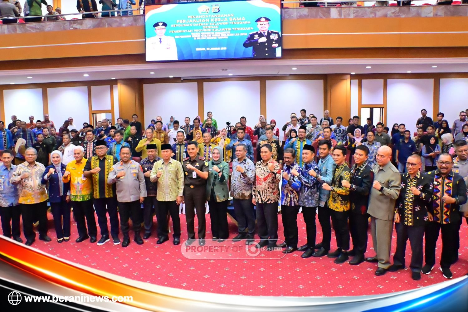 Bupati Bombana, KPK, Pemerintahan Berintegritas, Rakor Pemberantasan Korupsi, 