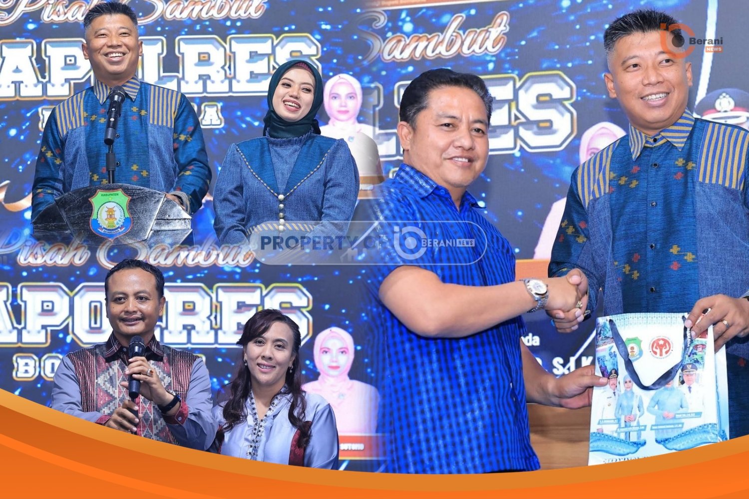 Pisah Sambut Kapolres Bombana