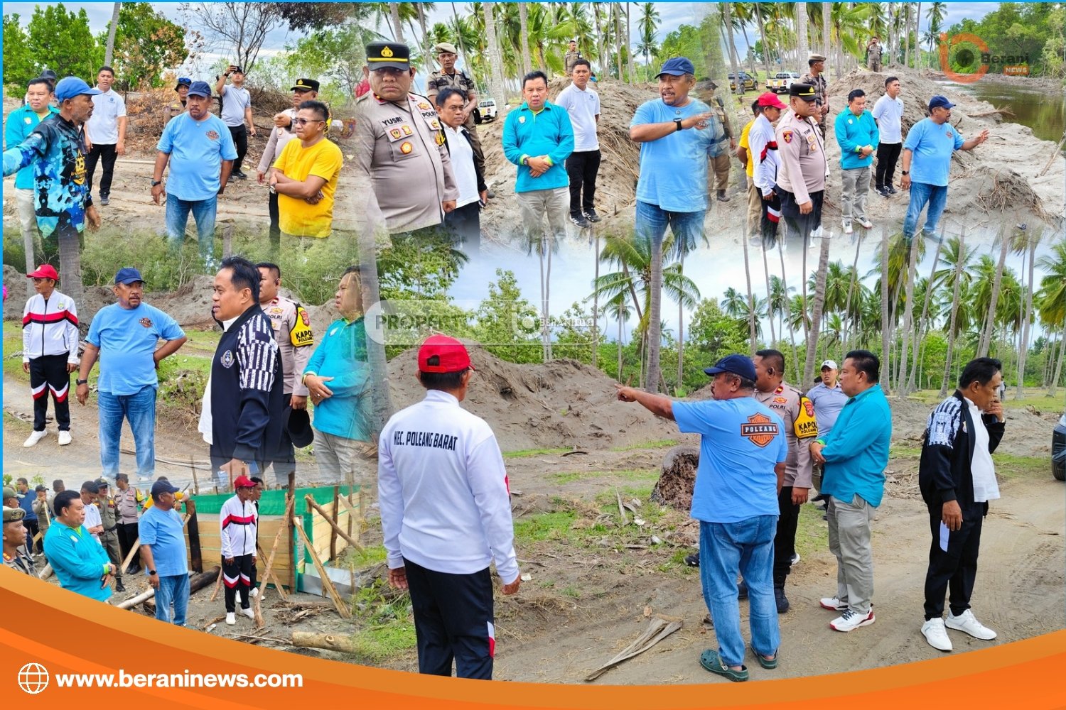 Bupati Sidak Penambangan Pasir Toari Bombana