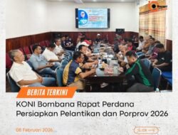 KONI Bombana Matangkan Pelantikan Pengurus dan Persiapan Porprov Sultra 2026