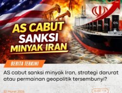 Amerika Serikat Cabut Sanksi Minyak Iran, Ini Penyebabnya