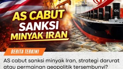 Amerika Serikat cabut sanksi minyak iran