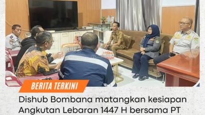 Dishub Bombana melakukan koordinasi kesiapan angkutan Lebaran 1447 H bersama PT Dharma Dwipa Utama