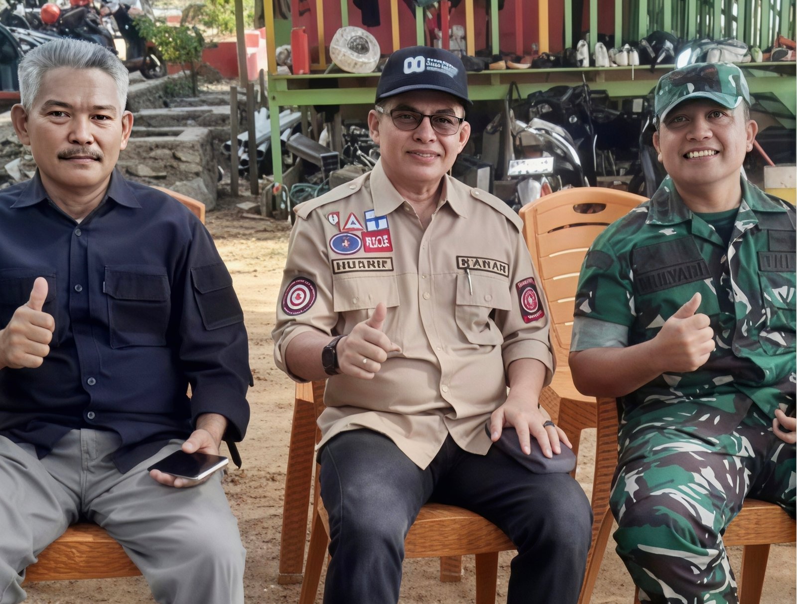 Kesbangpol Bombana, Persami KKRI, Kodim 1431 Bombana,