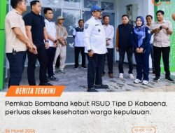 Pemkab Bombana Percepat Pembangunan RSUD Tipe D Kabaena