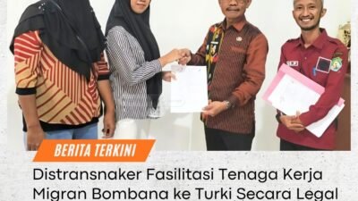 Pemkab Bombana melalui Dinas Transnaker memfasilitasi tenaga kerja migran asal Bombana untuk bekerja ke Turki secara legal