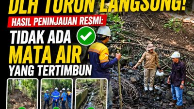 KTT PT Almharig Yazid memberikan klarifikasi terkait isu mata air tertimbun akibat longsor di Kabaena