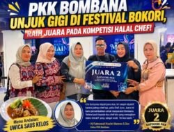 PKK Bombana Raih Juara Kompetisi Halal Chef di Festival Bokori