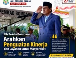 Plh Sekda Bombana Tekankan Penguatan Kinerja dan Pelayanan Publik