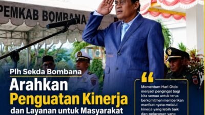 Plh Sekda Bombana Tekankan Penguatan Kinerja dan Pelayanan Publik