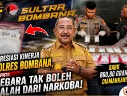 Bupati Bombana Apresiasi Polres: Negara Tak Boleh Kalah dari Narkoba