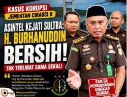Asintel Kejati Sultra: H. Burhanuddin Tidak Terlibat Kasus Cirauci