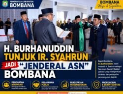 Ir. Syahrun Dipercaya Pimpin Manajemen ASN Pemkab Bombana