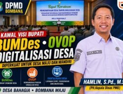 DPMD Bombana Perkuat Program OVOP dan Digitalisasi Desa Dukung Visi Bupati