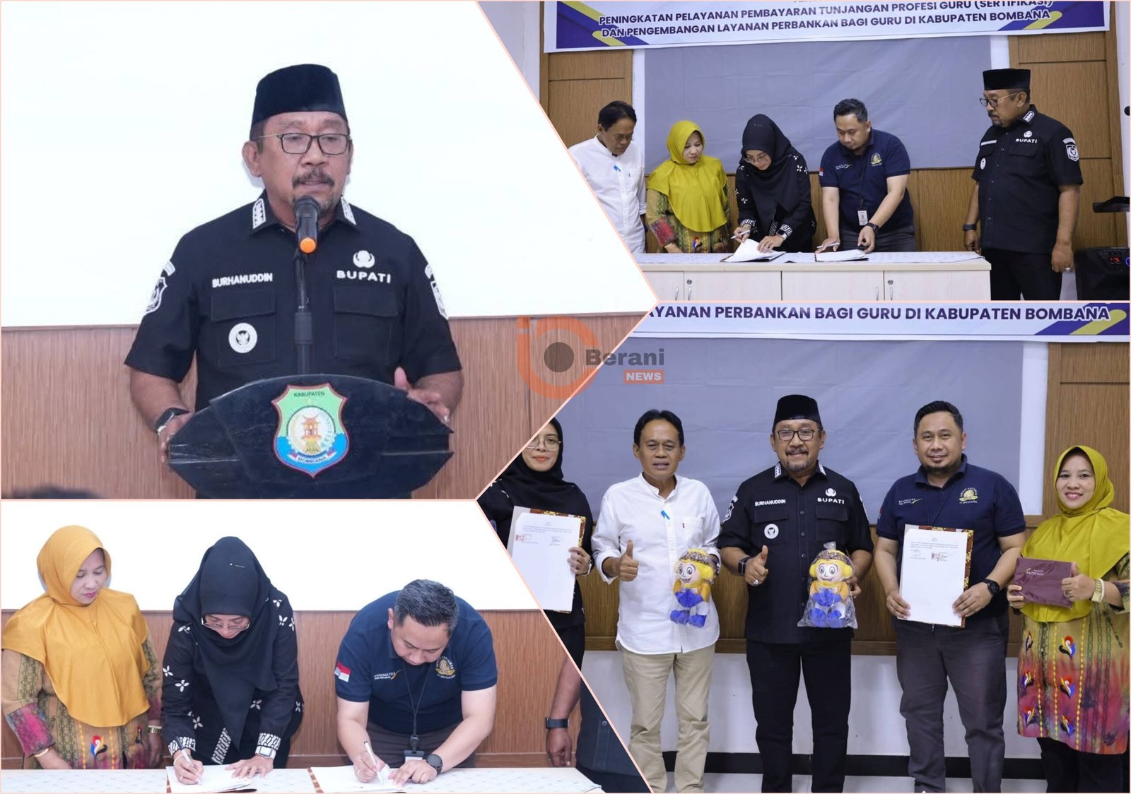MoU Disdikbud Bank Sultra Bombana