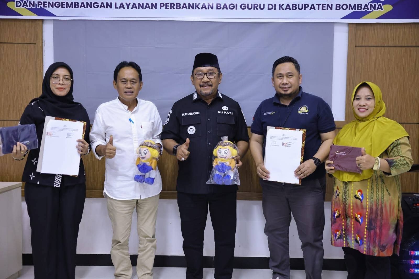 MoU Disdikbud Bank Sultra Bombana