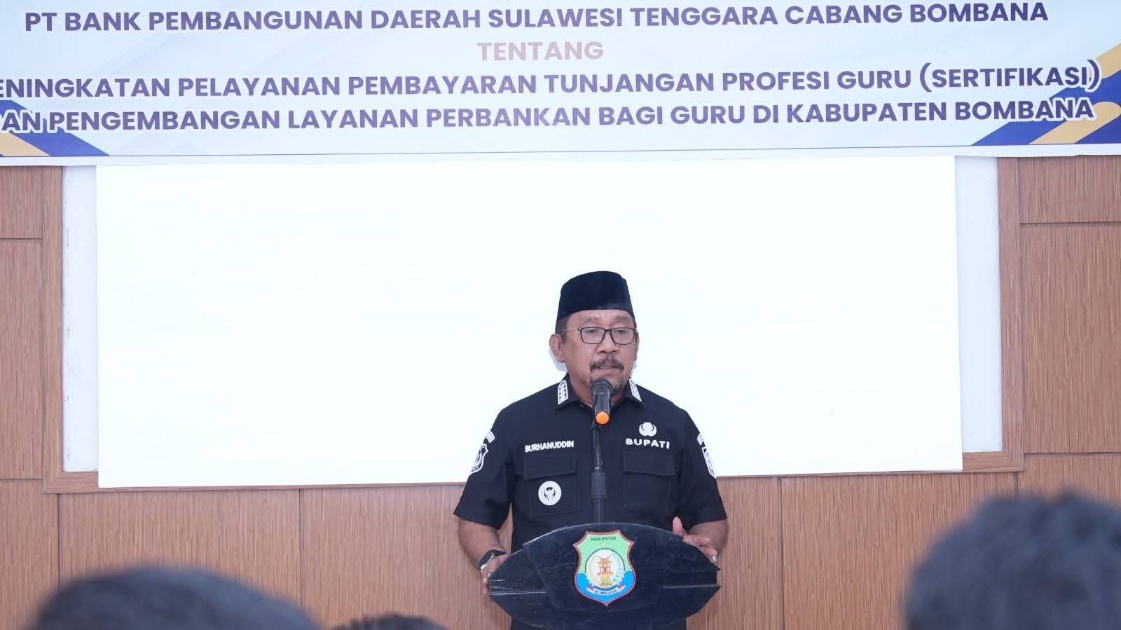 MoU Disdikbud Bank Sultra Bombana