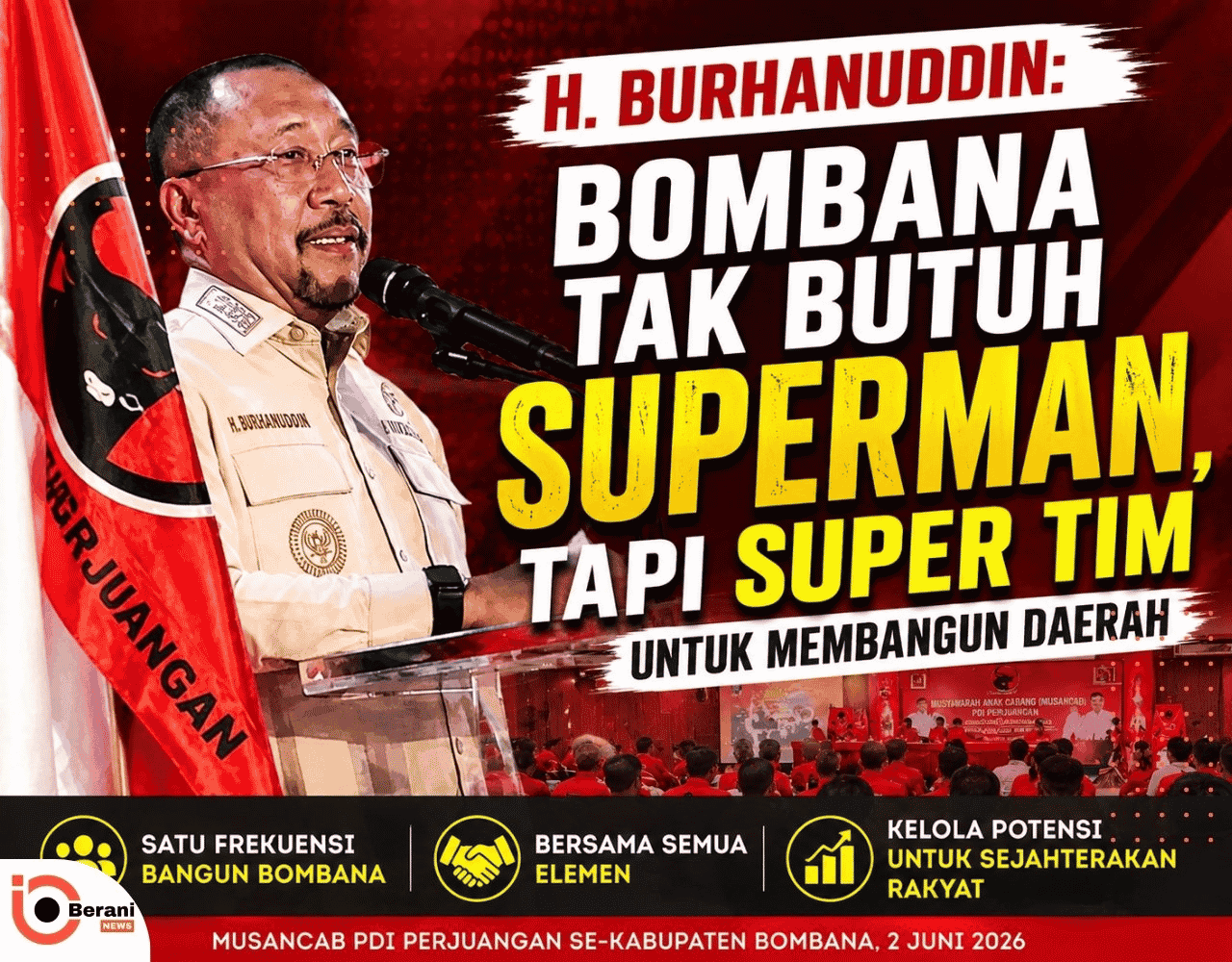 Bombana Butuh Super Tim, Bukan Superman
