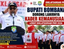 Bupati Bombana Dorong Lahirnya Kader Kemanusiaan di DIKLATSARGAB PMR 2026