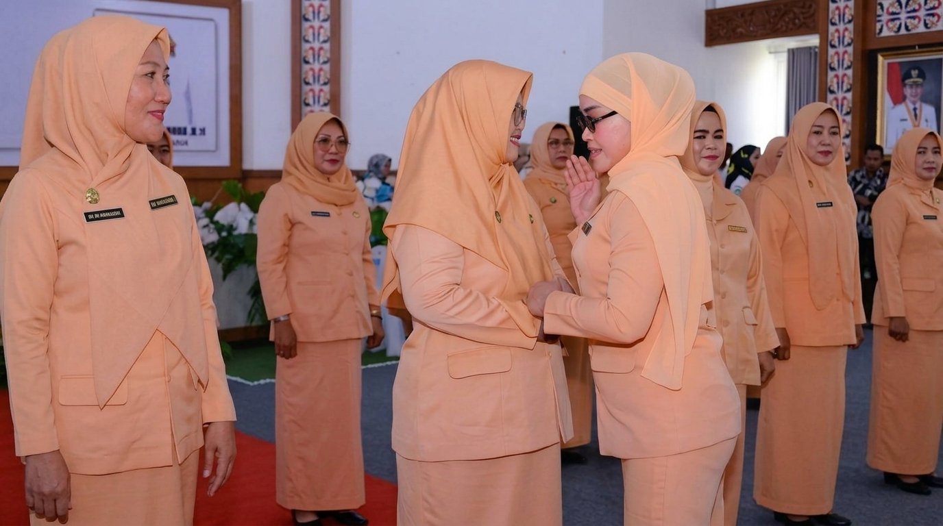 TP PKK BOMBANA PERKUAT KELUARGA WUJUDKAN PEMBANGUNAN BERKUALITAS