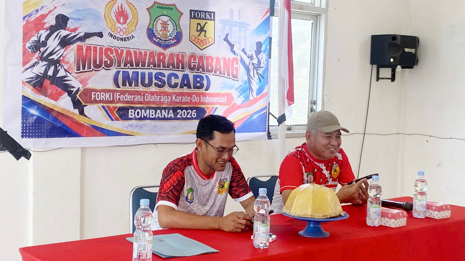 Herman Kanna mengikuti Muscab FORKI Bombana 2026 bersama perwakilan pengurus